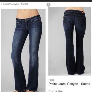 Paige bootcut denim
